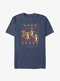 Disney Winnie The Pooh Tigger In The Woods Christmas Big & Tall T-Shirt