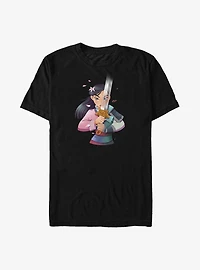 Disney Mulan Anime Warrior Pincess Big & Tall T-Shirt