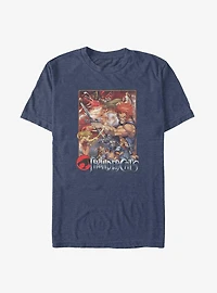 Thundercats Vintage Anime Poster Big & Tall T-Shirt