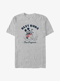 Disney Mickey Mouse & Pluto Vintage Best Buds Big & Tall T-Shirt