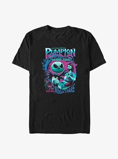 The Nightmare Before Christmas Pumpkin King World Tour Big & Tall T-Shirt