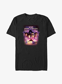 Stranger Things We Are Nerds & Freaks Hellfire Retro Big & Tall T-Shirt