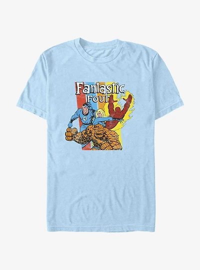 Marvel Fantastic Four Stripes T-Shirt
