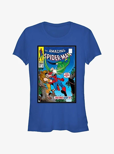 Marvel Kraven the Hunter The Amazing Spiderman Comic Cover Girls T-Shirt