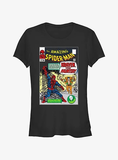 Marvel Kraven the Hunter The Amazing Spider-Man Comic Girls T-Shirt