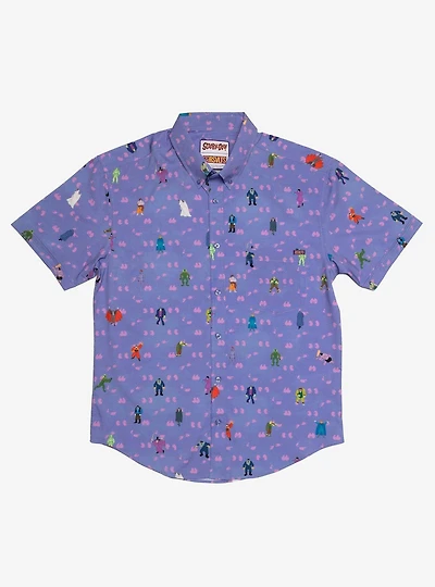 RSVLTS x Scooby-Doo! "Scoob, Run!" Button-Up Shirt