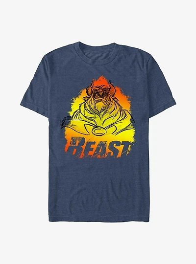 Disney Beauty and the Beast Flame Beast T-Shirt