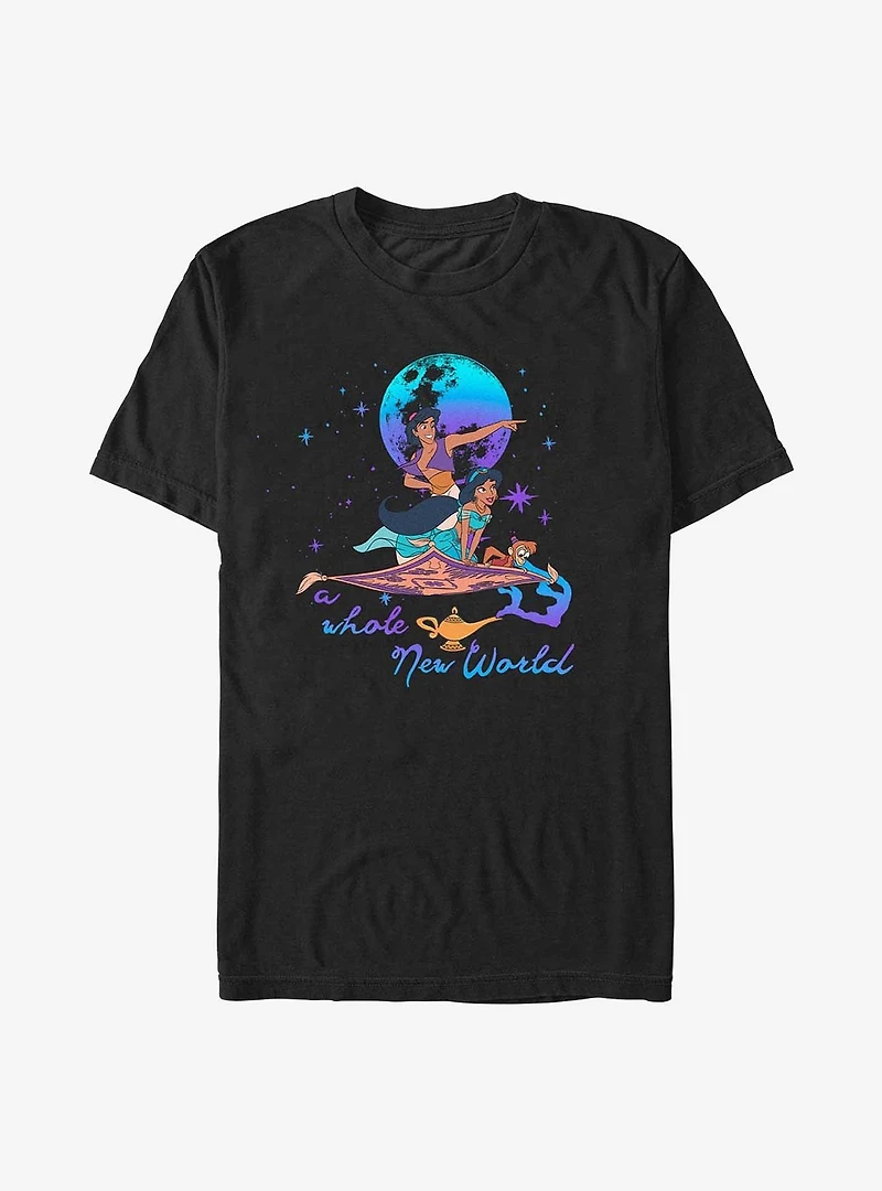 Disney Aladdin New World With Aladdin and Jasmine T-Shirt