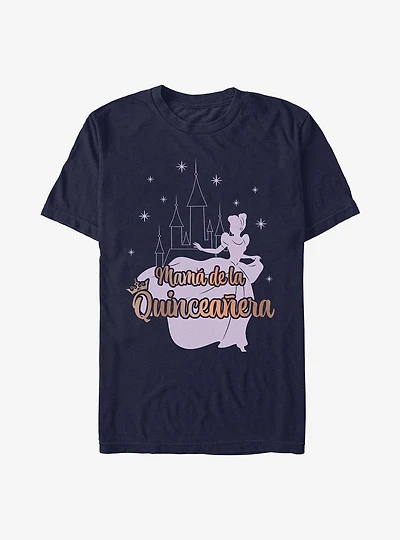 Disney Princess Cinderella Birthday Quinceanera Mom T-Shirt