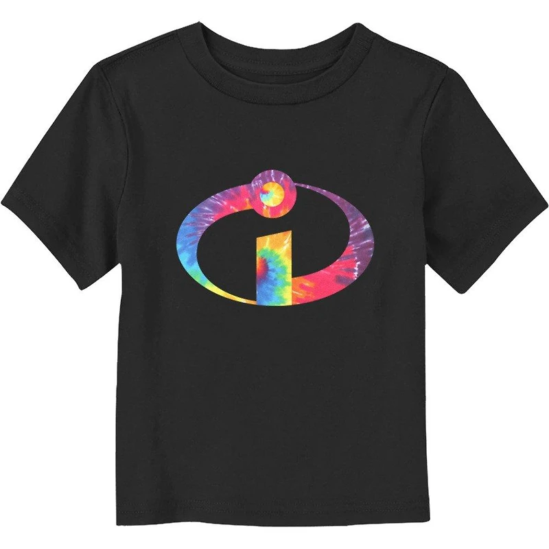 Disney Pixar The Incredibles Tie-Dye Logo Toddler T-Shirt
