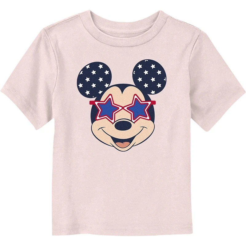 Disney Mickey Mouse USA Glasses Toddler T-Shirt