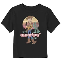 Disney Pixar Toy Story Hey Howdy Woody Toddler T-Shirt