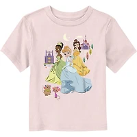 Disney Princesses Cinderella Tiana & Belle Toddler T-Shirt