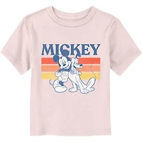 Disney Mickey Mouse Retro With Pluto Toddler T-Shirt
