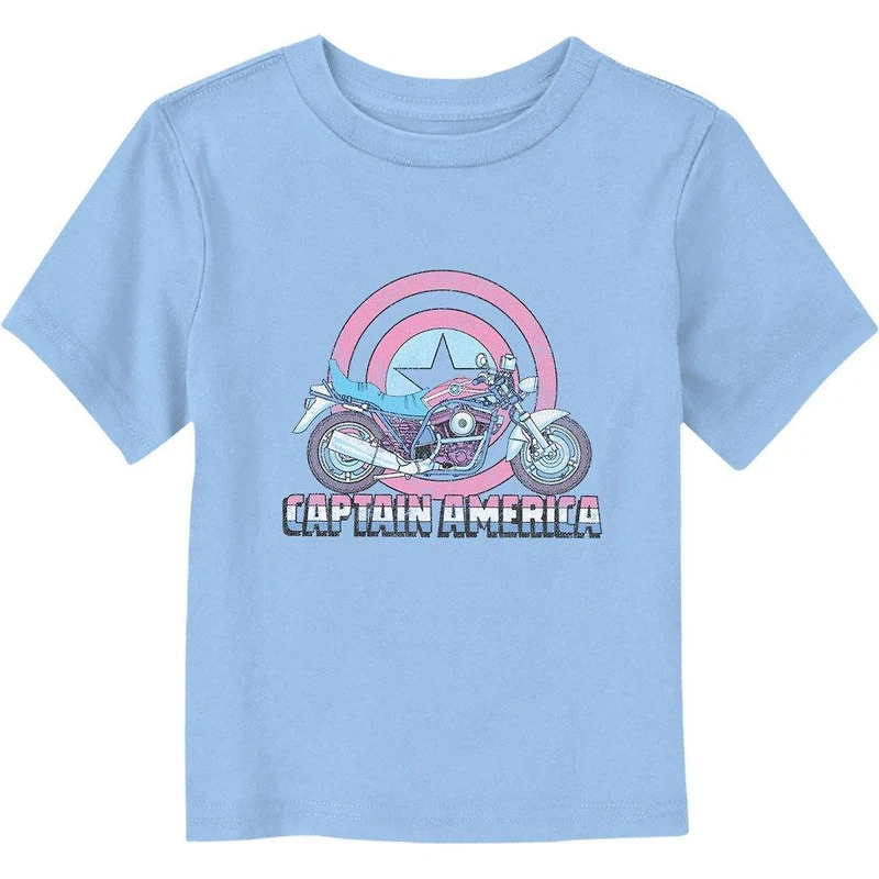 Marvel Captain America Motorcycle Toddler T-Shirt