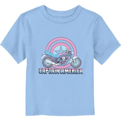Marvel Captain America Motorcycle Toddler T-Shirt