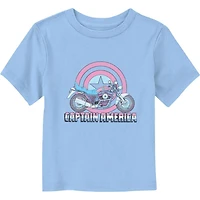 Marvel Captain America Motorcycle Toddler T-Shirt