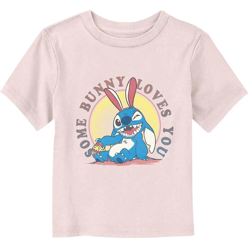 Disney Lilo & Stitch Some Bunny Loves You Toddler T-Shirt