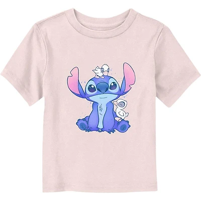 Disney Lilo & Stitch Cute Ducks Toddler T-Shirt