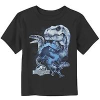 Jurassic World Dinosaur Collage Shard Toddler T-Shirt