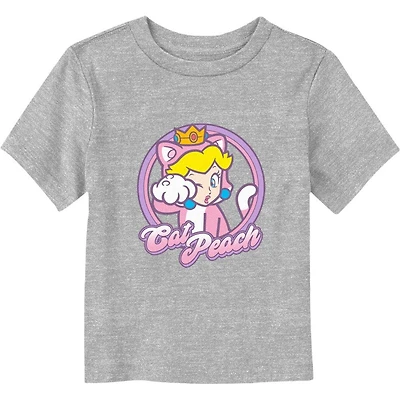 Super Mario Bros. Cat Peach Toddler T-Shirt