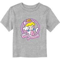 Super Mario Bros. Cat Peach Toddler T-Shirt