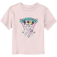 Disney Mickey Mouse & Minnie Cali Retro Toddler T-Shirt