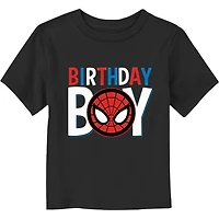Marvel Spider-Man Birthday Boy Icon Toddler T-Shirt