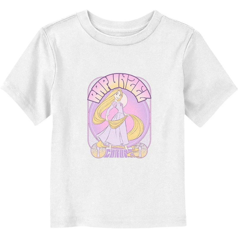 Disney Tangled Rapunzel Groovy Toddler T-Shirt