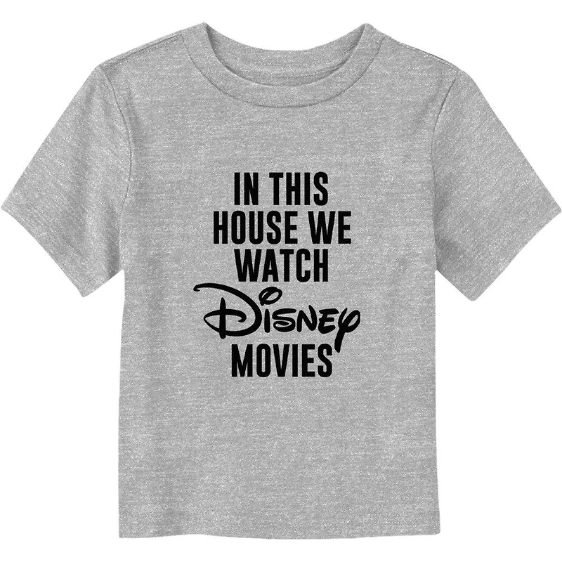 Disney We Watch Movies Toddler T-Shirt