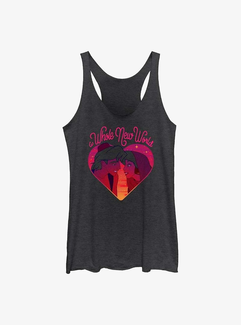 Disney Aladdin & Jasmine A Whole New Love Girls Tank Top