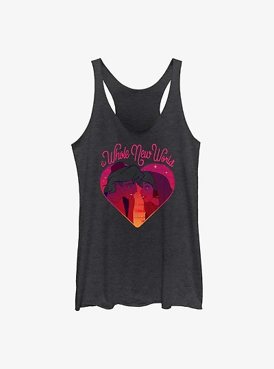Disney Aladdin & Jasmine A Whole New Love Girls Tank Top