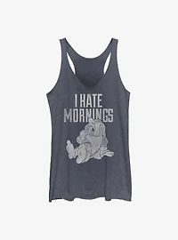 Disney Snow White and the Seven Dwarfs Sleepy I Hate Mornings Girls Tank