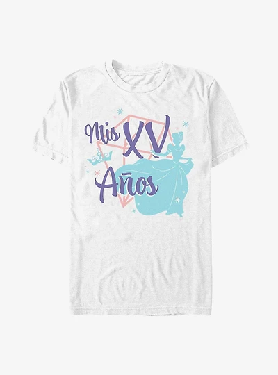 Disney Princess Cinderella My Fifteenth Birthday In Spanish Cinderella T-Shirt