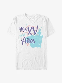 Disney Princess Cinderella My Fifteenth Birthday In Spanish Cinderella T-Shirt