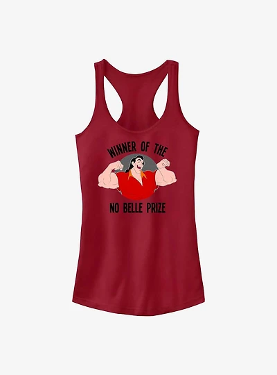 Disney Beauty and the Beast Gaston Winner Of The No Belle Prize Girls Tank