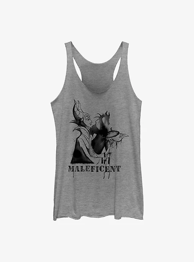 Disney Sleeping Beauty Maleficent Profile Girls Tank