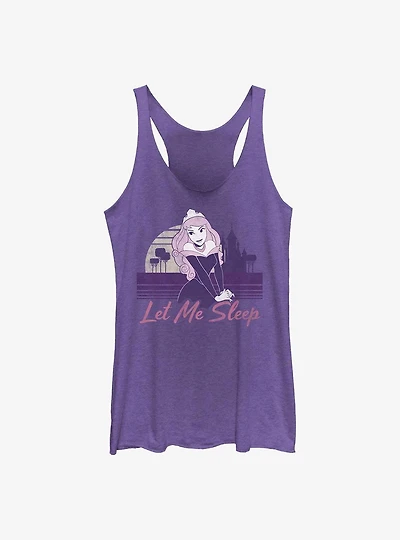 Disney Sleeping Beauty Aurora Let Me Sleep Girls Tank Top