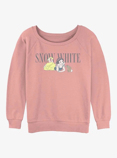 Disney Snow White and the Seven Dwarfs and Forest Friend Girls Slouchy Sweatshirt