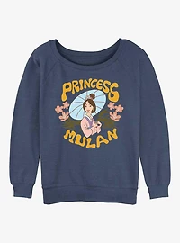Disney Mulan Princess Mulan Girls Slouchy Sweatshirt