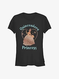 Disney The Princess and the Frog Birthday Quinceanera Princess Tiana Girls T-Shirt