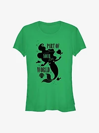 Disney The Little Mermaid Part Of Your World Girls T-Shirt