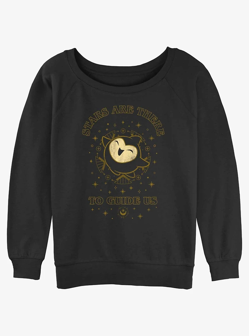 Disney Wish Stars Guide Us Womens Slouchy Sweatshirt