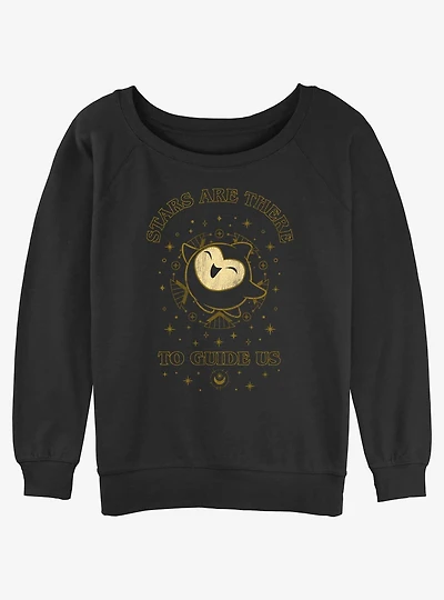 Disney Wish Stars Guide Us Womens Slouchy Sweatshirt