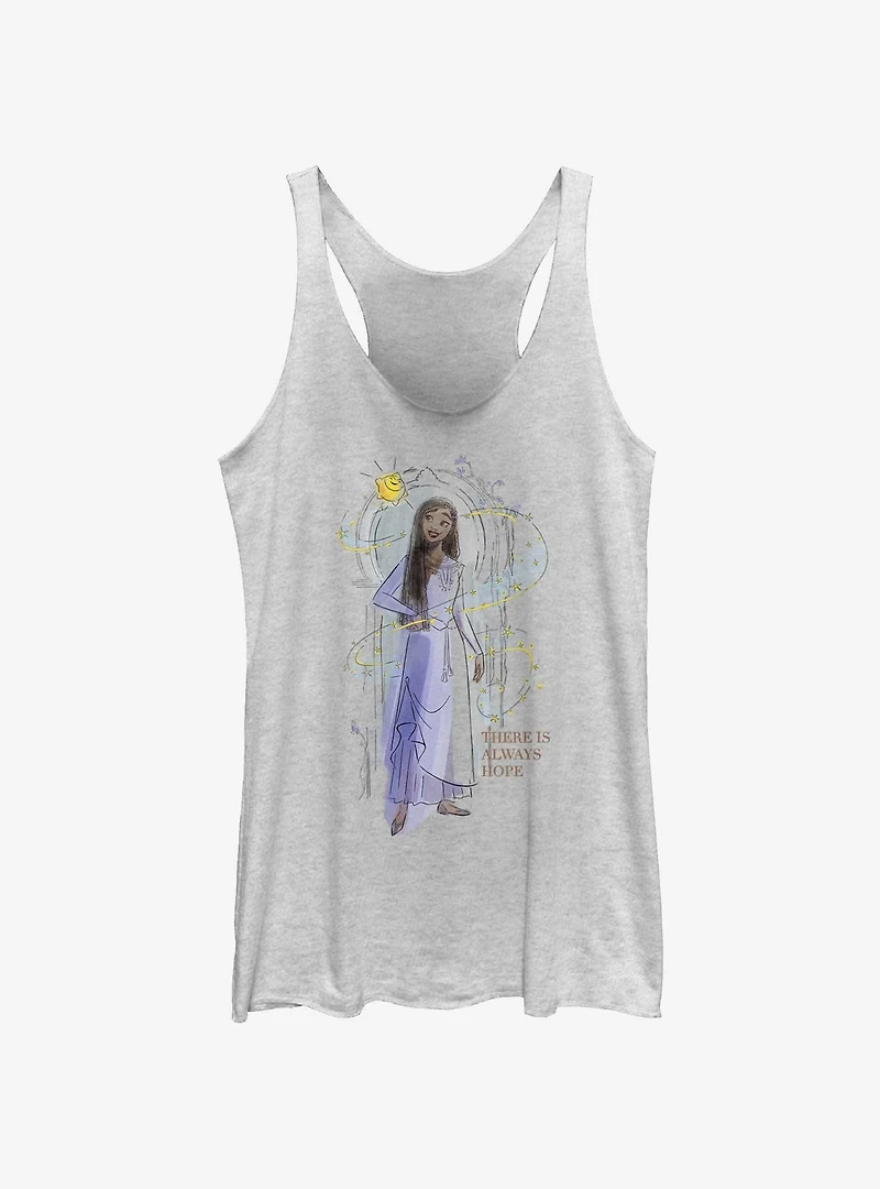 Disney Wish Asha There Is Always Hope Womens Tank