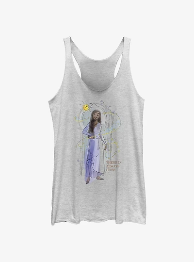 Disney Wish Asha There Is Always Hope Womens Tank