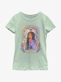 Disney Wish Asha Watercolor Nouveau Youth Girls T-Shirt BoxLunch Web Exclusive