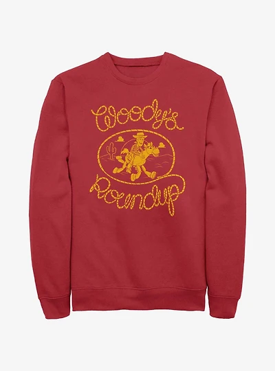 Disney Pixar Toy Story Bullseye Woody's Roundup Sweatshirt