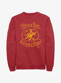 Disney Pixar Toy Story Bullseye Woody's Roundup Sweatshirt