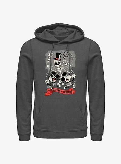 Disney Mickey Mouse A Skele-Ton of Screams Hoodie